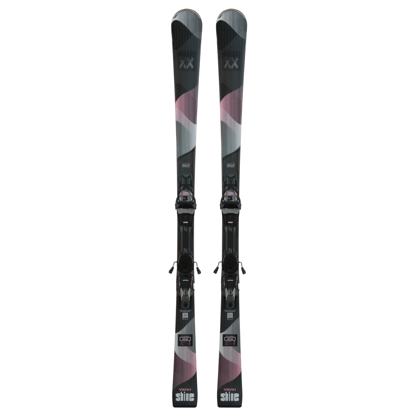 Гірські лижі Shine SC Carbon - 148 см з кріпленням Marker vMotion
