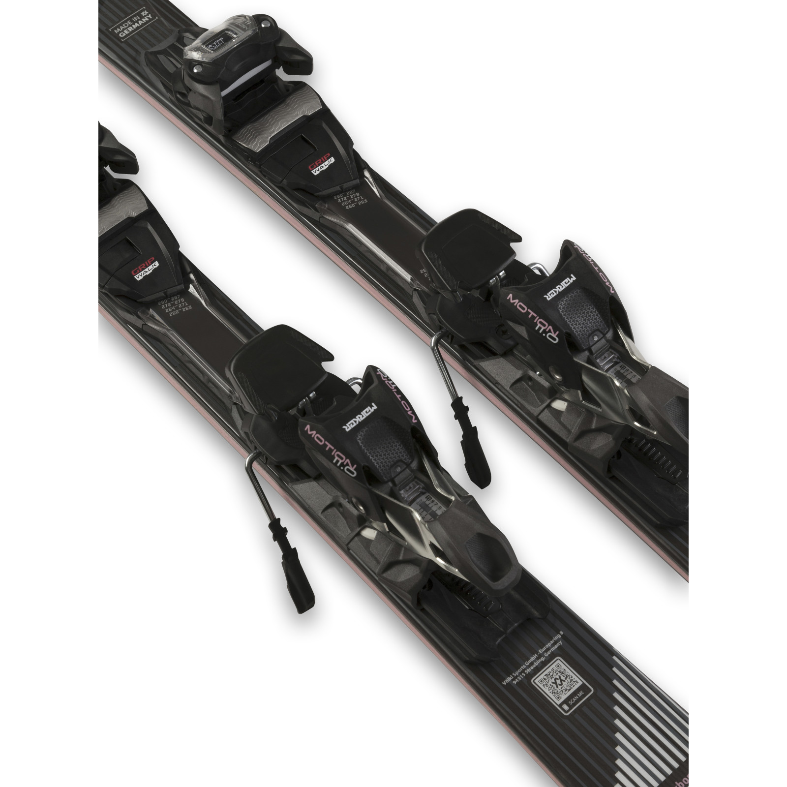 Гірські лижі Shine SC Carbon - 148 см з кріпленням Marker vMotion
