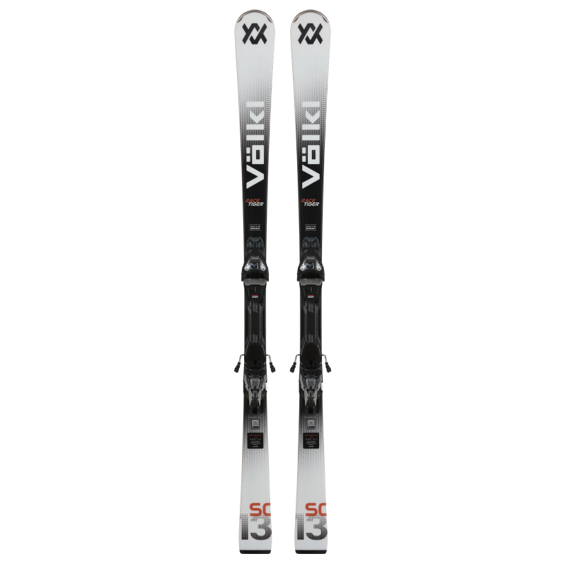 Лижі гірські Racetiger SC white - 153 см з кріпленням Marker vMotion 12 GW від виробника VÖLKL