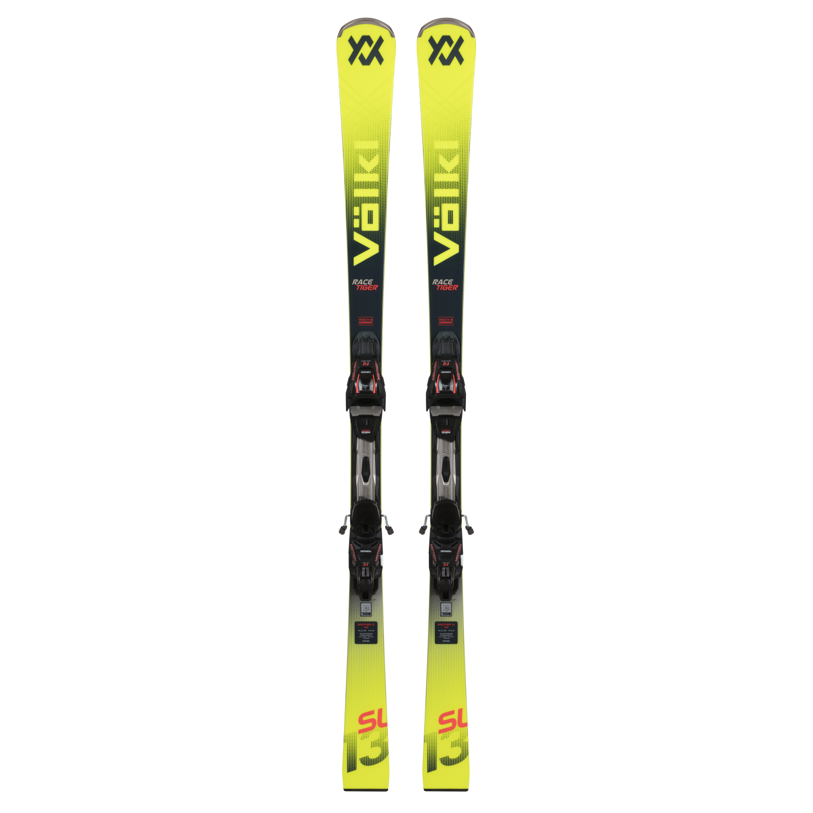 Гірські лижі Racetiger SL - 170 см з кріпленням Marker RMotion-T