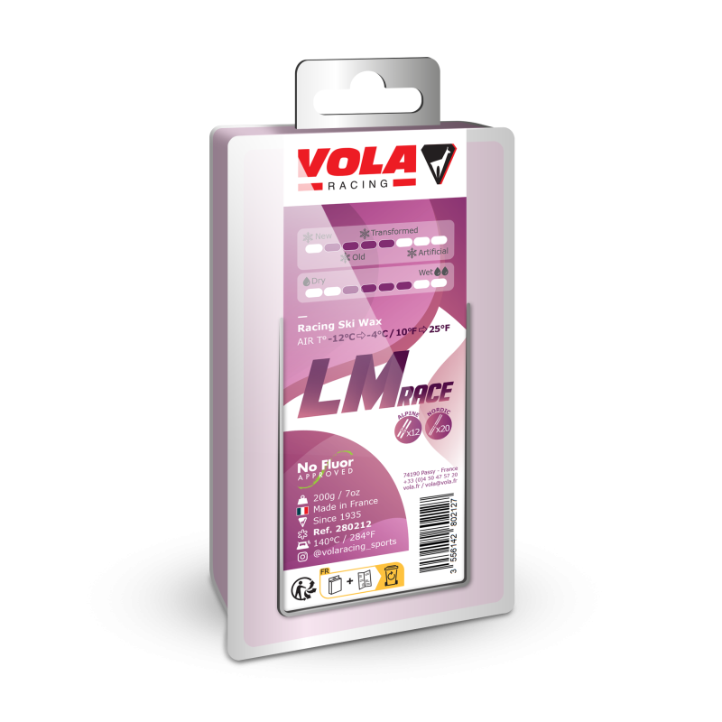 Віск для лиж LM Racing Violet - 200 г від виробника VOLA Racing