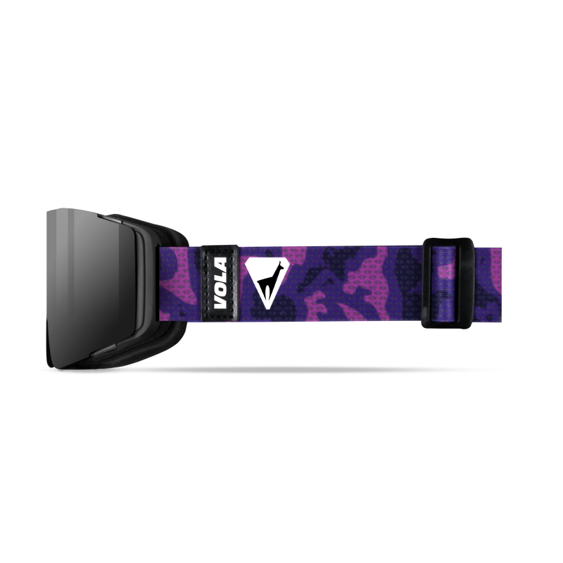 Маска гірськолижна Mini Hypnotic Purple від виробника VOLA Racing